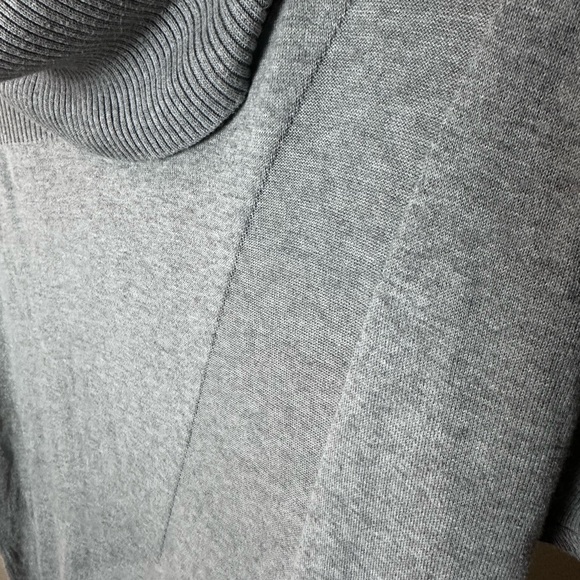 MEXX turtleneck short sleeve gray sweater size M - Picture 5 of 9
